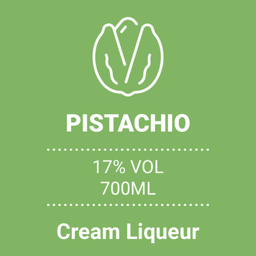 Dolce Cilento Pistachio Cream Liqueur, 700ml, 17% (Crema di Pistacchio) 1 Medal - Dolce Cilento Meloncello Limoncello